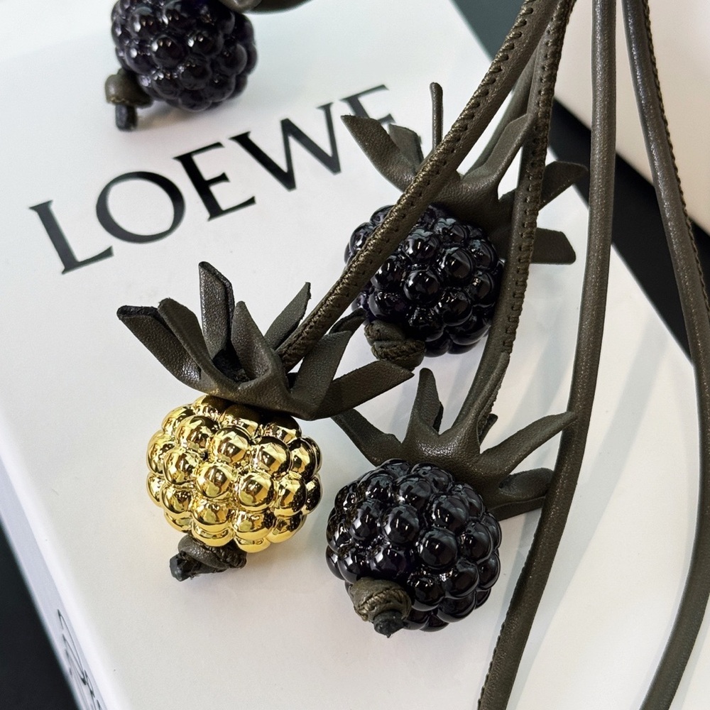 Loewe Black and Gold Berry Charm - Picture 4 of 8